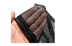 Mesh Drawstring Bags (5 BAGS) Camping, Collectibles, black Nylon Mesh 8″X14″ bag