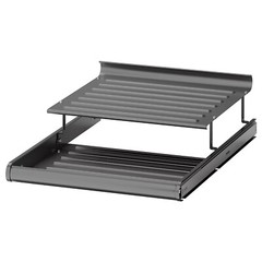 IKEA KOMPLEMENT Pull Out Shoe Shelf, Dark Gray _ 19-5/8 x 22-7/8″ _ 702.574.69