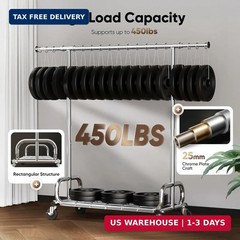 HOKEEPER Clothes Rack with Cover Clothing Racks for Hanging Clothes Heavy Duty G