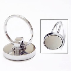 Super Strong Neodymium Magnet Holds 35 Lbs Sintered NdFeB Magnetic Hooks (Pac…