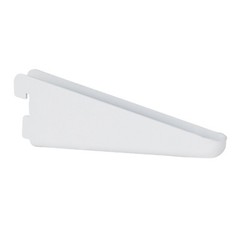 FreedomRail 6-1/2 In. White Twin-Track Shelving Bracket 7913100611 Pack of 10