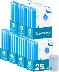 Travel Compression Bags, 25 Pack Vacuum Storage Bags, Vacuum Seal Bags