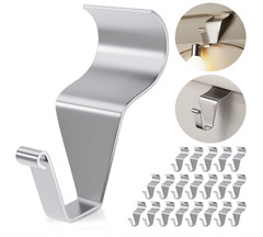 20 Pack Stainless Steel Vinyl Siding Hooks No Drill Siding Hangers for Lights