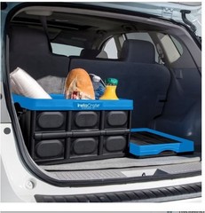 Greenmade Instacrate 12-Gallon Collapsible Plastic Storage Bin with Handles,