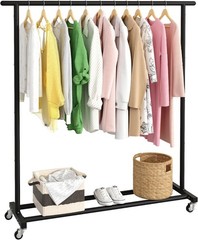 HOKEEPER Clothing Racks Heavy Duty Clothes Rack Adjustable Garment Rack S009