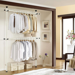 Garment Clothing Rack Freestanding Hanger rod 70″ for Hanging Clothes Heavy Duty