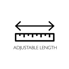 Steel Adjustable Closet Rod 30-48 in. Length Polished Chrome & Mounting Hardware