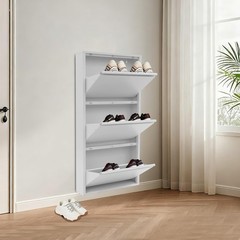 Contemporary Slim Shoe Drawers Shoe Cabinet For Entryway Entrance Hallway Foyer