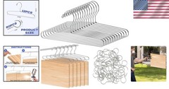 Cabinet Door Painting Hangers 12 Pack Metal Spray Drying Racks with Hooks