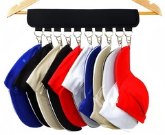 2Pcs Hat Organizer for Hanger Hat Rack for Baseball Caps Hat Racks Holder 10 …
