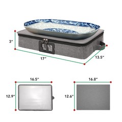Platter Storage Case, China Storage Containers, Hard Shell and Stackable, 17’…