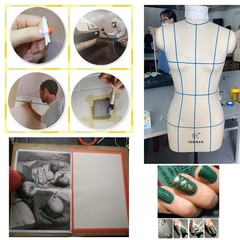 8pcs Blue Pinstripe Tape Masking Tape for DIY Nail Arts Drawing Pattern Makin…