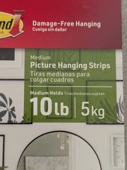 4 Packs Command Picture Hanging Strips 8 Pair Per Kit Medium Holds 10lb 3M Claw