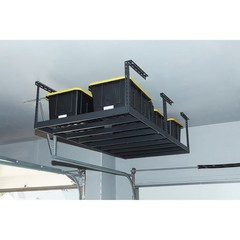 Klutch Overhead Garage Storage Rack, 48in. x 96in.
