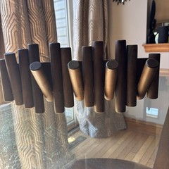 Umbra Wooden Picket Coat Jacket Wall Hanging Rail