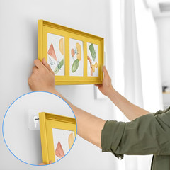 10Pack Self-Adhesive Wall Hooks – Seamless Punch-Free Nail Screw Stickers