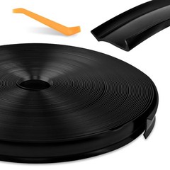 1″ x 100Ft RV Trim Molding Insert Rubber Vinyl Flexible Trim Insert for Camper