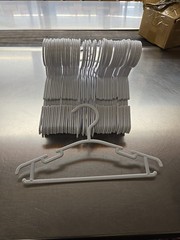 50 Kids Plastic Hangers, Children’s Hangers for Baby, Toddler, and Child Clothes