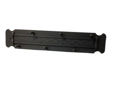 Wall Hung Coat Rack Hanger Modern Contemporary Painted Slate Gray Wood Entryway