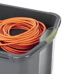 30Gallon Extra-Large Storage Bin,Plastic Storage Container with Full-GripHandles