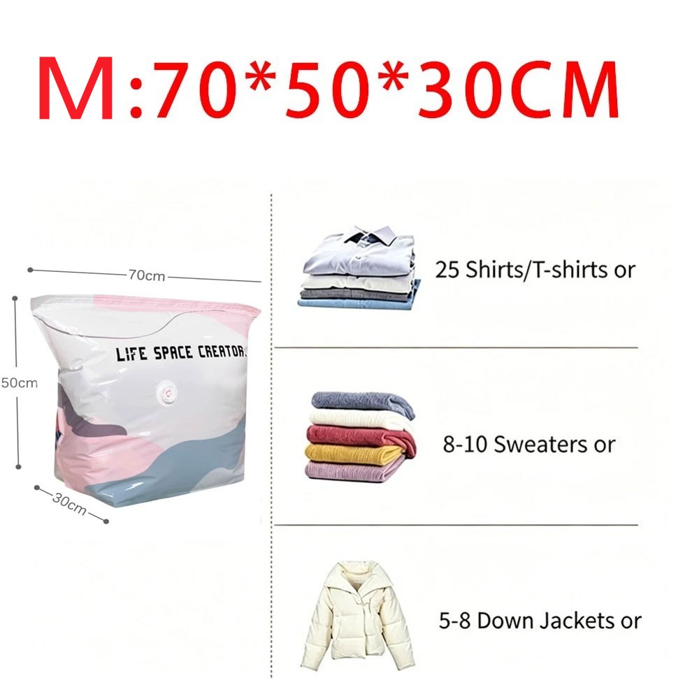 Life Space Creator Storage Bag Compression Extra Large Capacity Bag No Pump CW