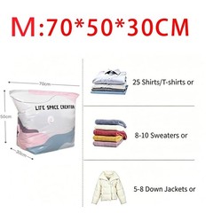 Life Space Creator Storage Bag Compression Extra Large Capacity Bag No Pump CW