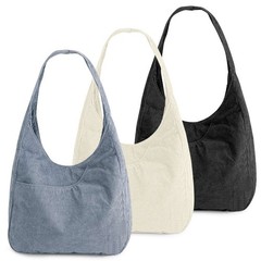Large Women Corduroy Tote Bag Casual Handbag Hobo Satchel Shoulder with Zipper