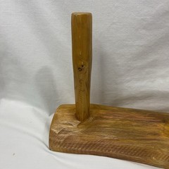 Rustic Live Edge Cedar Coat Hat Rack With Four 6 In Pegs 21.5in Long X6 In Tall
