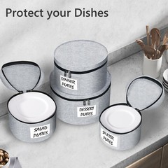 China Storage Containers 4 Piece Set Moving Boxes for Dinnerware Stackable Mo…