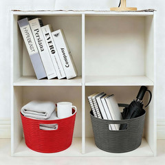 Multicolor 12-Pack Stackable Storage Baskets for Home, Toys & Clothes