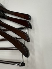 Polo Ralph Lauren 17″ Wooden Wood Suit Jacket Pants Blazer Hanger – (Lot of 4) –