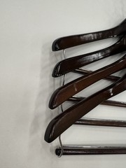 Polo Ralph Lauren 17″ Wooden Wood Suit Jacket Pants Blazer Hanger – (Lot of 4) –