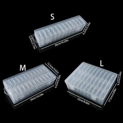 Compact Plastic Case Ideal for Storing Earplugs Jewelry and Office Supplies