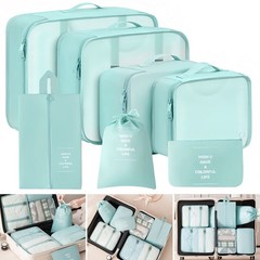 7x Travel Storage Bag Packing Cubes Set Luggage Organizer for Suitcase Carry On