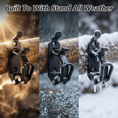 6Pcs Heavy Duty Shovel Holder for Truck, Shovel Mount for Roof Rack with Metal