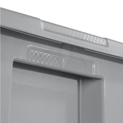6 Pack Sterilite 30 Gallon Extra Large Storage Tote Snap-On Lid Gray Plastic Bin