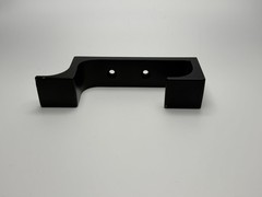 NWT Black Metal Hooks Set of 6 Wall Mount Coat Hooks Heavy Duty