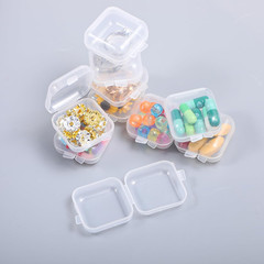 Ear Plug Cases, 10 Pcs Small Plastic Box, 1.8 Mm Thicken Transparent Storage …