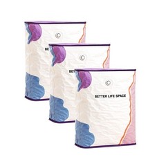 No-Pump Vacuum Storage Bags Large Cube Space Saver Compression Bags