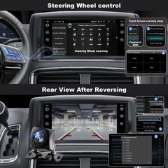 7″ Car Stereo for Jeep Commander 08-11 Carplay Android Auto BT Backup Cam 2G+32G