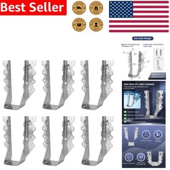 Joist Hangers 2×6 Galvanized Steel Face Mount Deck Framing Bracket 6 Pcs Robust