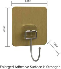 10/20/30/40 PCS Adhesive Sticky Hooks Heavy Duty Wall Door Seamless Hook Hangers