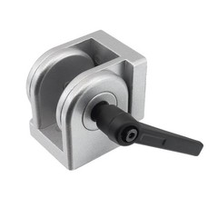 Swivel Aluminum Extrusion Profile Hinge with Handle 4040 Series Pivot Aluminu…