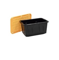 Project Source Teeny Commander X-small Black Stackable Tote