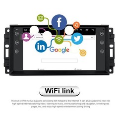 2G+32G 7in Touchscreen Car Stereo Dodge Charger 08-10 WiFi CarPlay Android Auto