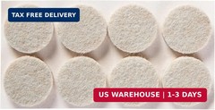 Scotch Felt Pads 32 PCS Beige, Felt Furniture Pads for Protecting Hardwood Floor