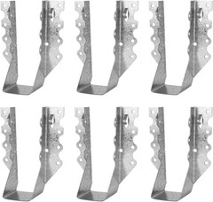 Compatible with 2×6 Wood Joist Hangers Galvanized Steel Deck Frame Brackets 6…