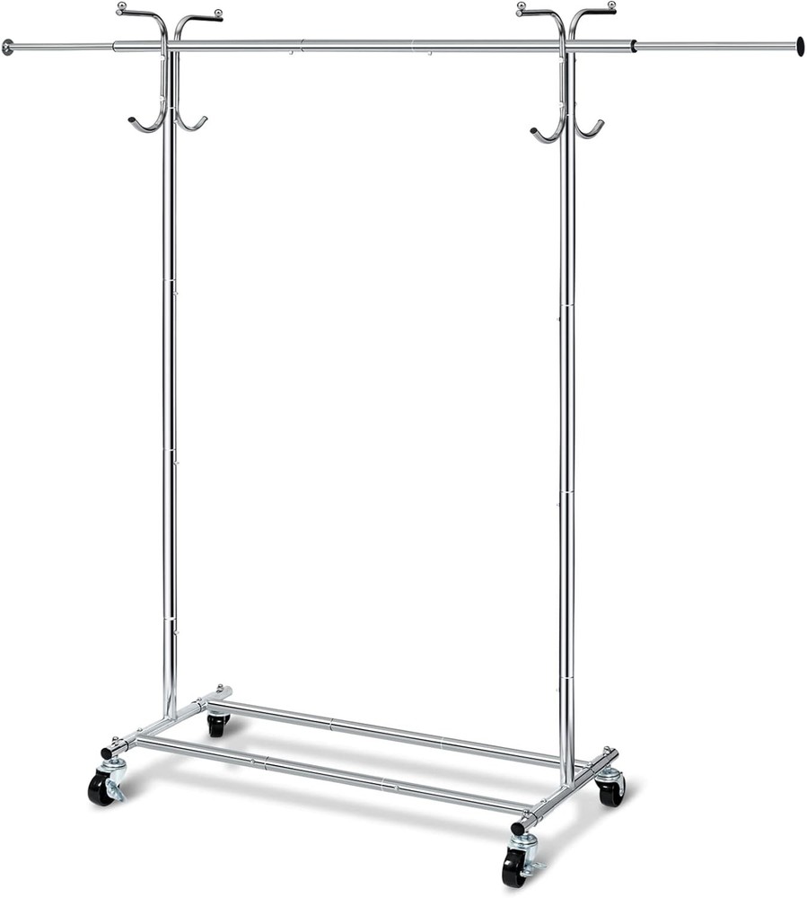 house againHOUSE AGAIN Adjustable 2-in-1 Heavy Duty Garmenadjustable organizing