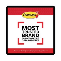 3M Command Medium Foam Refill Strips 2.75 in. L 12 pk