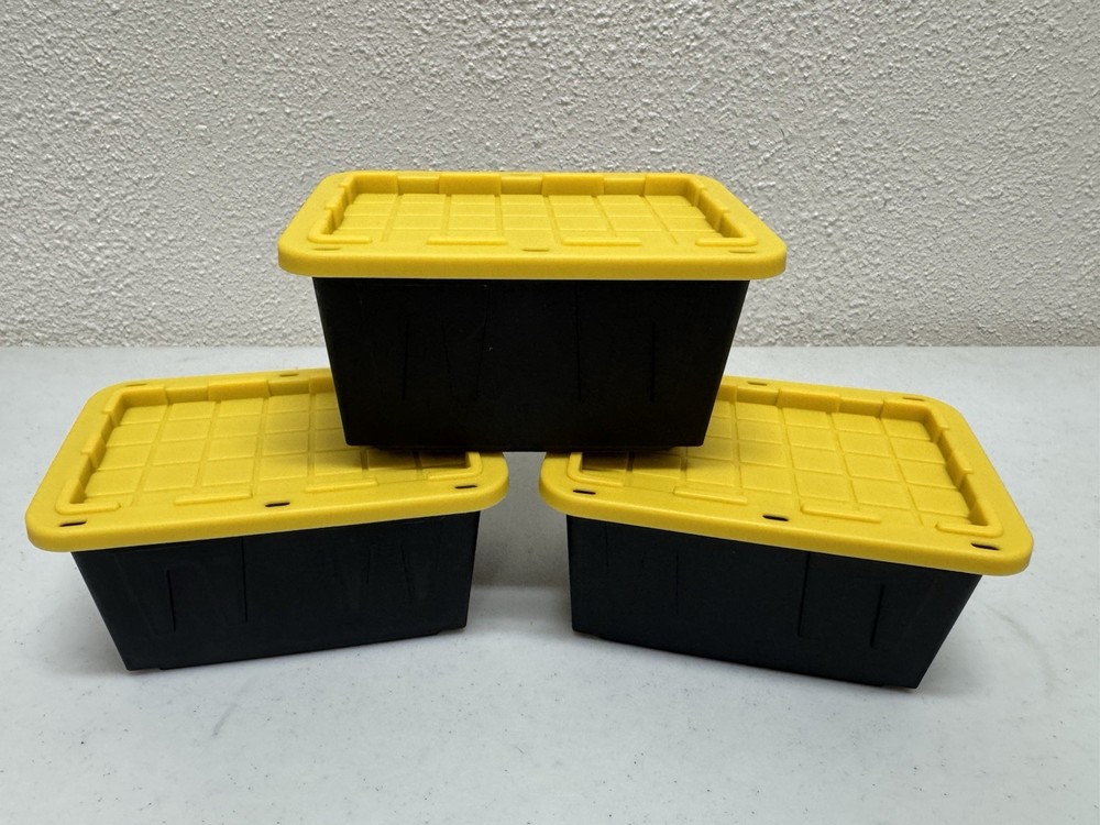 Lowe’s Teeny Tote Tiktok Viral Mini Plastic Storage Totes Set Of THREE! New 2025